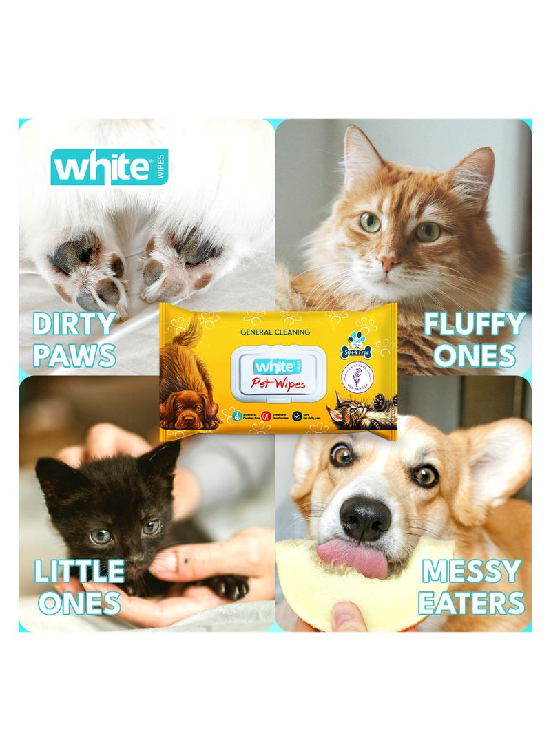 White Wet Wipes 54 pulls - Image 5