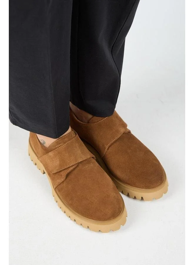 Manijero  Mimi Women's Genuine Leather Zippered Suede Shoes for Women | Best Price UAE