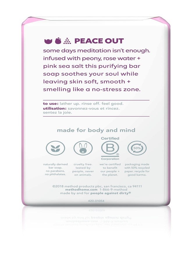 Method Bar Soap, Pure Peace, 6 oz, 4 pack, Packaging May Vary - Image 2