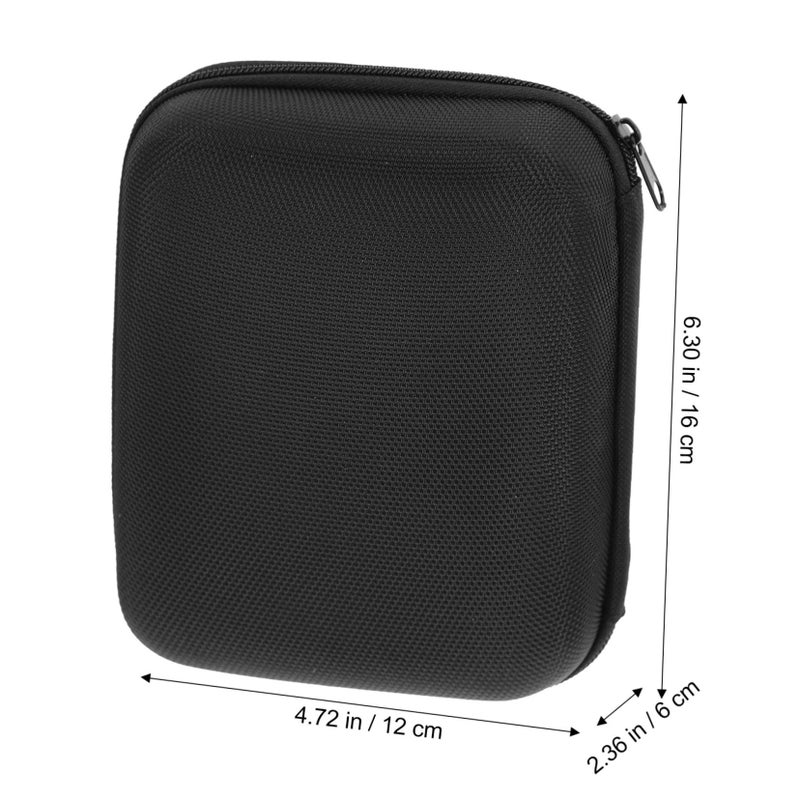 Portable Shockproof Organizer Case For Power Bank Cables Earphones Gray Storage Bag - Image 3