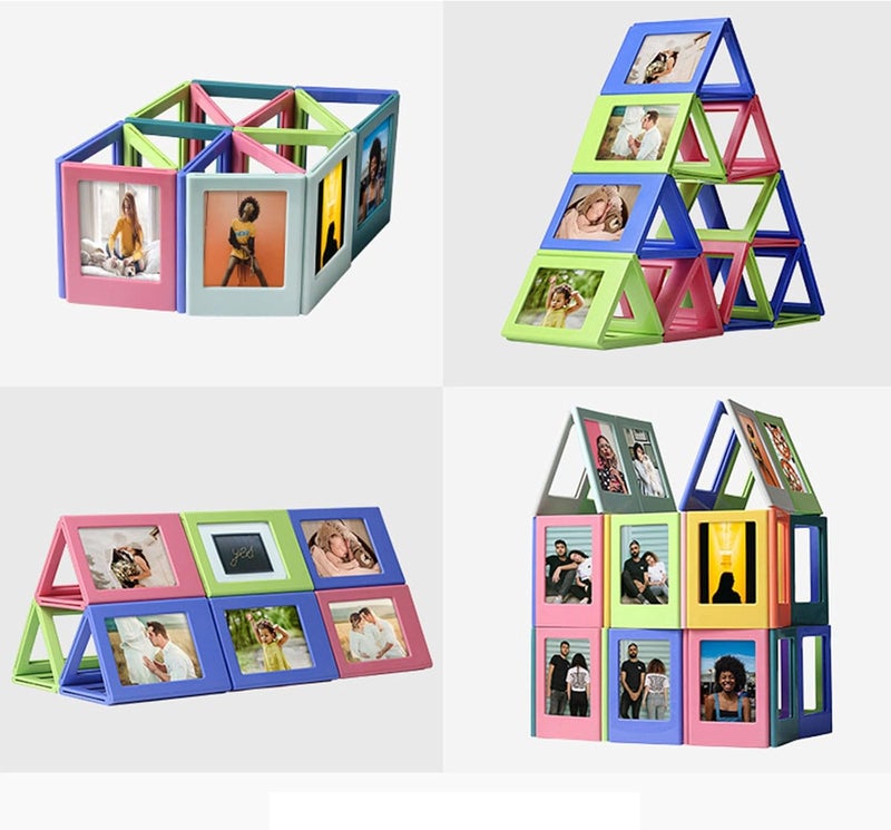 Photo Frame Holders for Small Snapshots Measurements Pictures Home Decoration ABS Creative Photo - Image 4