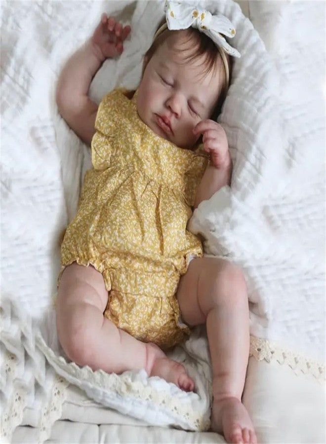 Zero Pam Full Silicone Baby Doll-20 in Reborn Baby Dolls Silicone Full Body, Realistic Babys Doll, Anatomically Correct Girl, Real Life Reborn Dolls (Full Body Girl 03) - Image 5