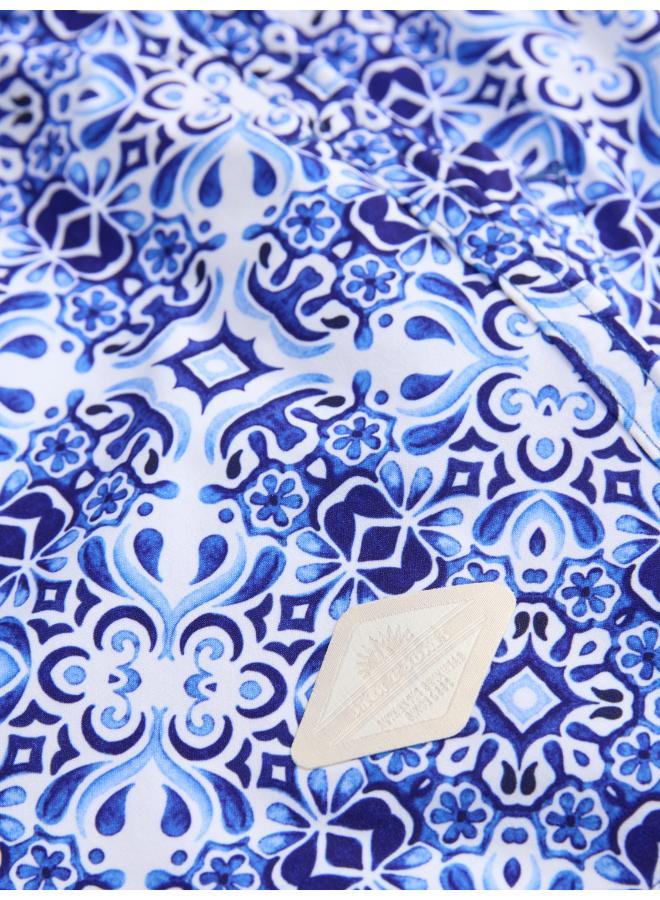 JACK & JONES Printed Drawstring Swim Shorts - Image 3