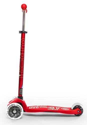 Micro Kickboard - Maxi Deluxe LED - Three Wheeled, Lean-to-Steer Swiss-Designed Micro Scooter for Kids with Motion-Activated Light-Up Wheels for Ages 5-12 - Image 3
