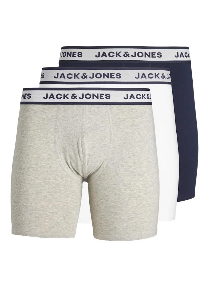 JACK & JONES 3 Pack of Plus Size Trunks