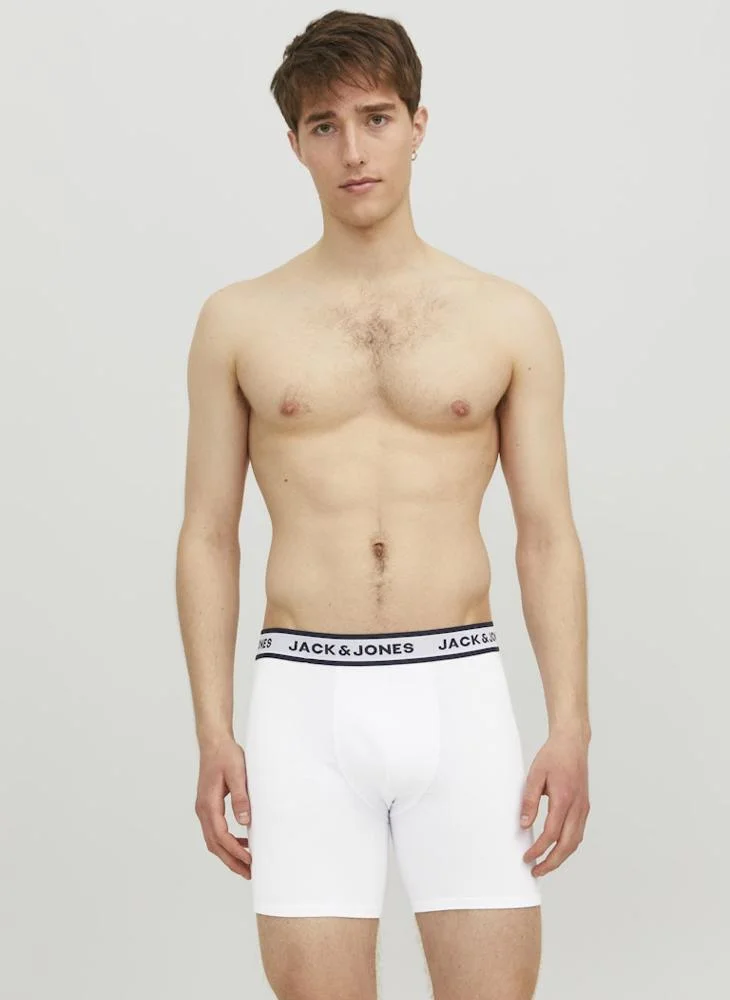 JACK & JONES  3 Pack Plus Size Trunks for Men | Best Price UAE