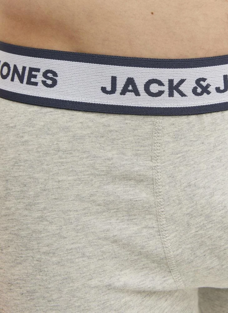 JACK & JONES  3 Pack Plus Size Trunks for Men | Best Price UAE