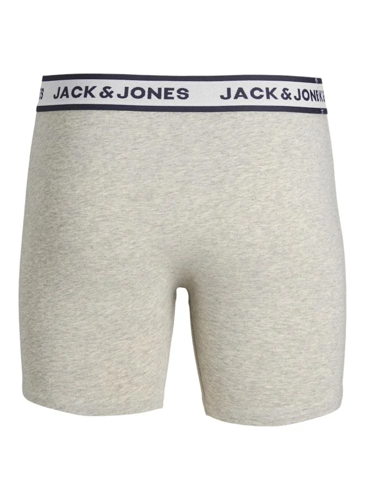 JACK & JONES  3 Pack Plus Size Trunks for Men | Best Price UAE