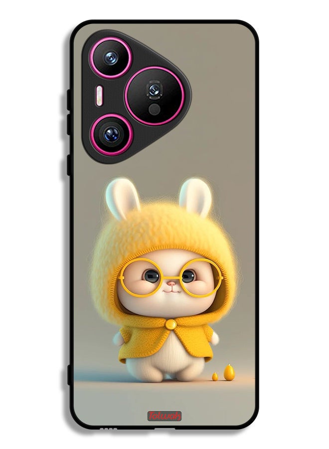 Tolwak Huawei Pura 70 Protective Case Cover Baby Rabbit - Image 1