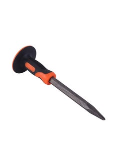 Stonecutter Chisel Sharp-18x300mm Black/Orange- Masonry Chisel with Hand Guard, Non-Slip Handle, Pointed End Rock Concrete Mortar Stone Chisel for Demolishing Carving Scaling Breaking Hounding - pzsku/Z7FCA1D5BAB75D60ED679Z/45/_/1734956493/7993b07a-6a7c-4e25-9708-0f4101385004