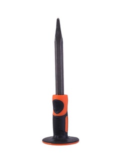 Stonecutter Chisel Sharp-18x300mm Black/Orange- Masonry Chisel with Hand Guard, Non-Slip Handle, Pointed End Rock Concrete Mortar Stone Chisel for Demolishing Carving Scaling Breaking Hounding - pzsku/Z7FCA1D5BAB75D60ED679Z/45/_/1734956494/e4ed9bd1-7a0b-4ad1-aa3e-1b82c4b75061