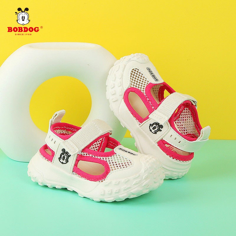 Children'S Sandals Summer Mesh Breathable Children'S Shoes Men'S Small Children'S Light Sneaker Female Baby'S Non-Slip Comfortable Baby Shoes - Image 3