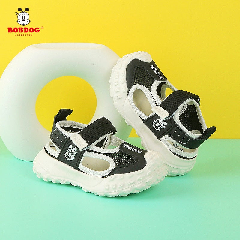 Children'S Sandals Summer Mesh Breathable Children'S Shoes Men'S Small Children'S Light Sneaker Female Baby'S Non-Slip Comfortable Baby Shoes - Image 4
