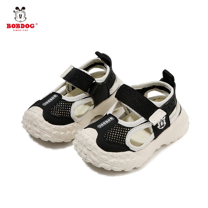 Children'S Sandals Summer Mesh Breathable Children'S Shoes Men'S Small Children'S Light Sneaker Female Baby'S Non-Slip Comfortable Baby Shoes - Image 1