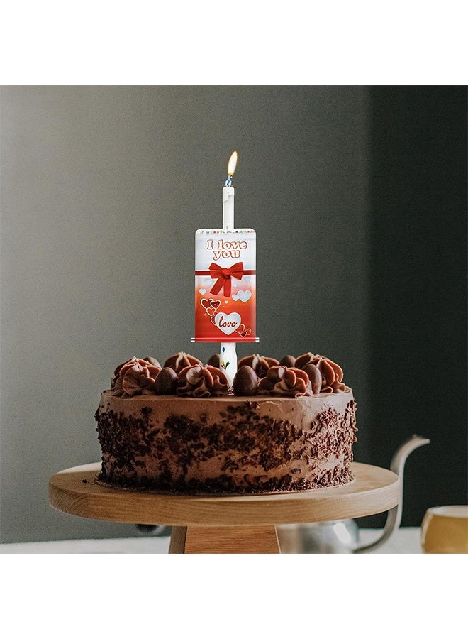 Lemon 2 pcs Surprise Birthday Candle, Surprise Fan Cake Topper for Party Supplies, Fun Cake Decoration, Quirky Baking Accessory for Kids - Image 5