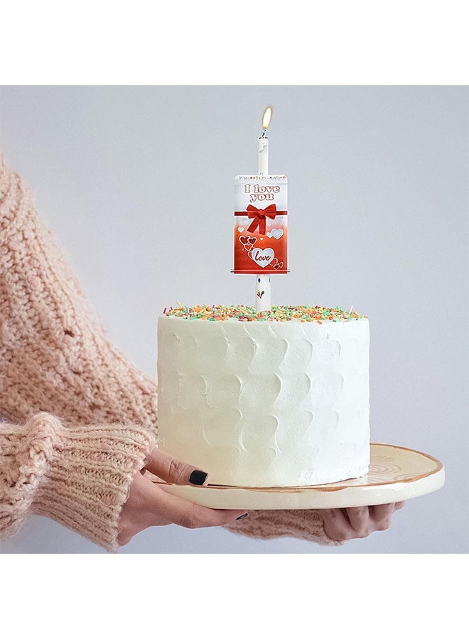 Lemon 2 pcs Surprise Birthday Candle, Surprise Fan Cake Topper for Party Supplies, Fun Cake Decoration, Quirky Baking Accessory for Kids - Image 3