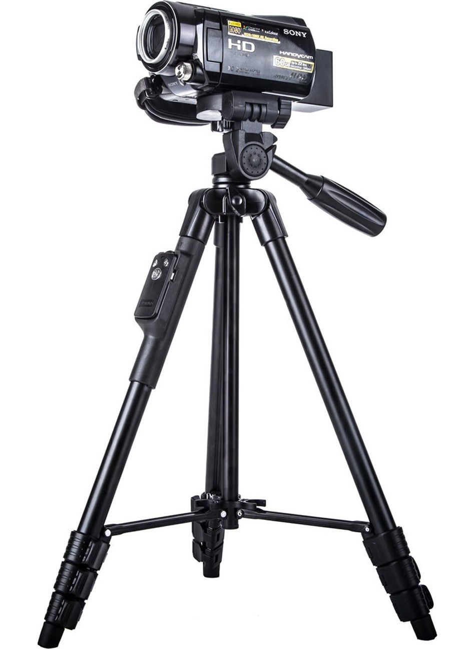 Sore Professional Tripod 146 cm Phone and DSLR Camera Holder Bluetooth Controlled Tripod with Bag  - Image 2