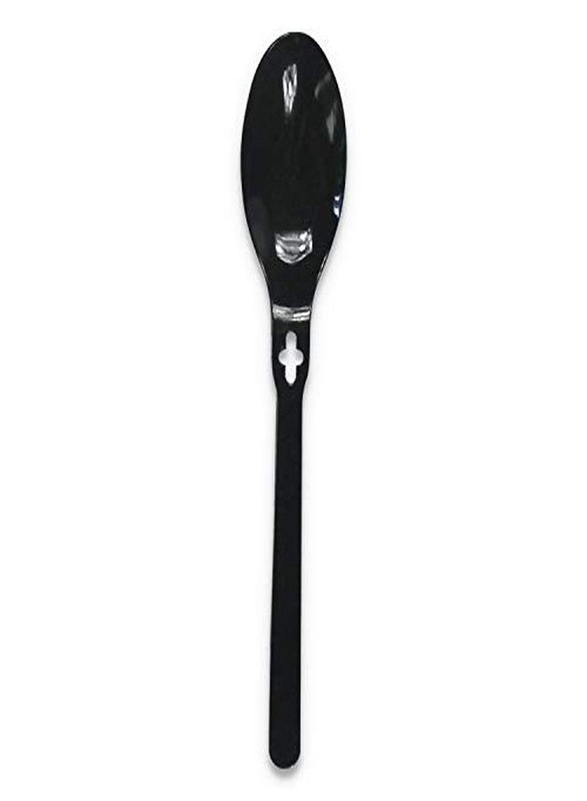 WeGo Spoon Wego Polystyrene, Spoon, Black, 1000/carton - Image 2