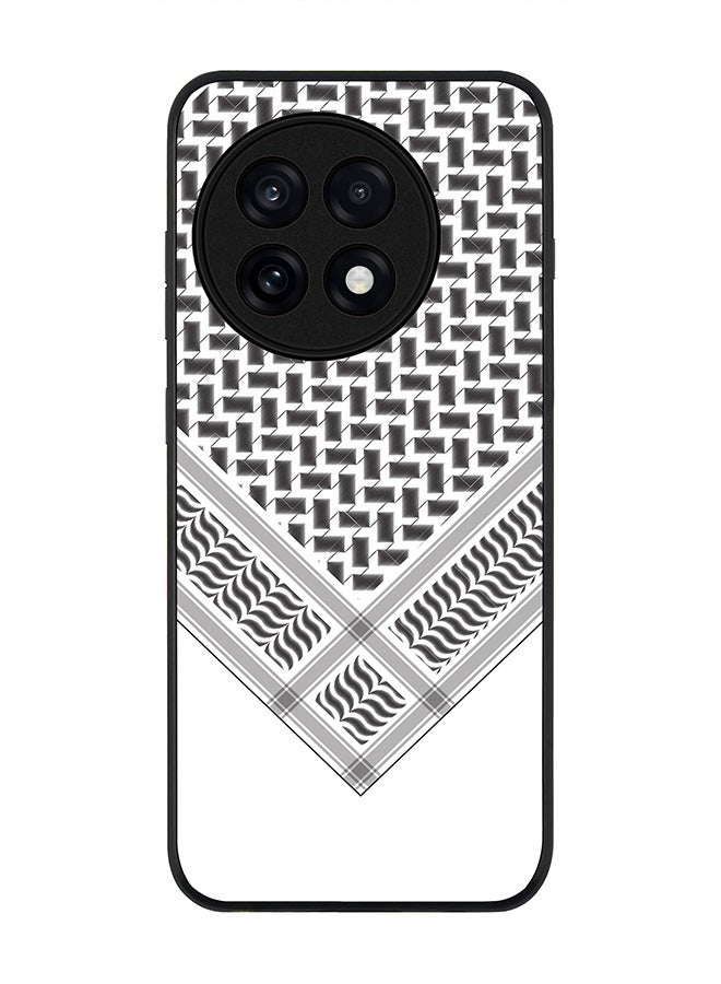 Stylizedd For OnePlus 13R / Ace 5 Pro Case,Slim fit Camera Protection, Shockproof Thin Phone cover  - Victory Shemag(Black)