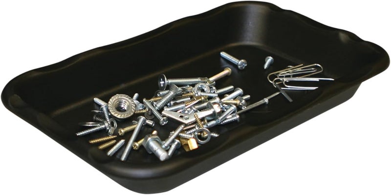 Performance Tool W1285 Large Magnetic Nut & Bolt Tray for Garages and Workshops, Black, 6-Inch x 10-Inch - Image 5