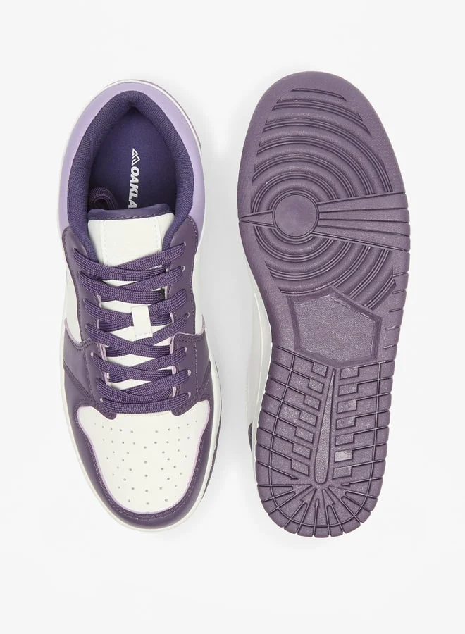 Oaklan by Shoexpress Men's Colourblock Shoes with Lace-Up Closure
