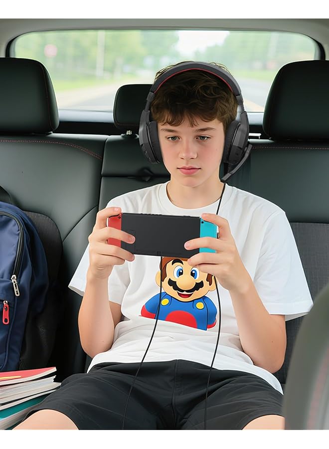 NUBWO U3 3.5Mm Gaming Headset For Pc Ps4 Ps5 Laptop Xbox One Mac Ipad Switch/Computer Game Over Ear Flexible Microphone Volume Control With Mic - Image 3