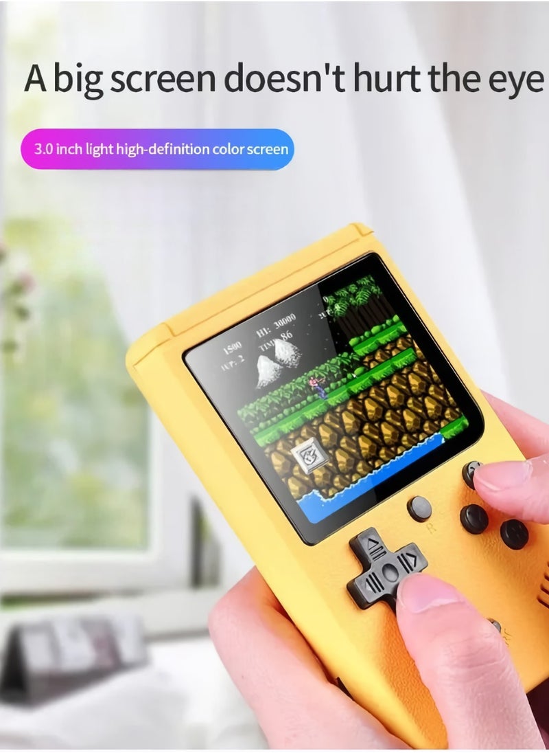 Mini Handheld Video Game, 8 Bit 3.0 Inch Color LCD Portable Pocket Video Game Machine, Compact And Lightweight Handheld Games Console With Built In 500 Games For Kids And Adults, (Pink Doubles) - pzsku/Z7FCB55D26E12F8E17762Z/45/_/1713769471/c6be6bb5-a41d-4b25-b6d1-11cc736d66c5