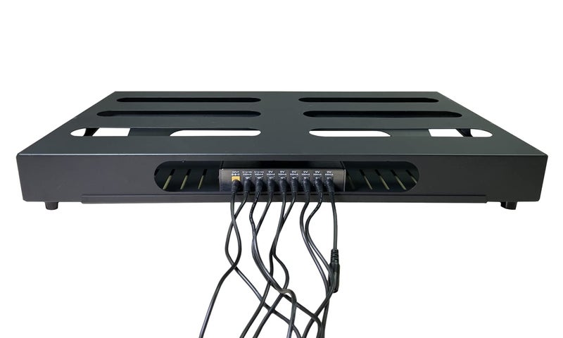 SOYAN 22" x 12.5" Large Guitar Pedal Board with Power Supply Cradle, Carry Bag Included (SPB-22S) - Image 5