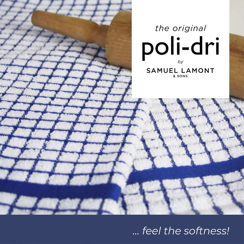 Samuel Lamont & Sons Poli Dri Tea Towel Blue - Image 4