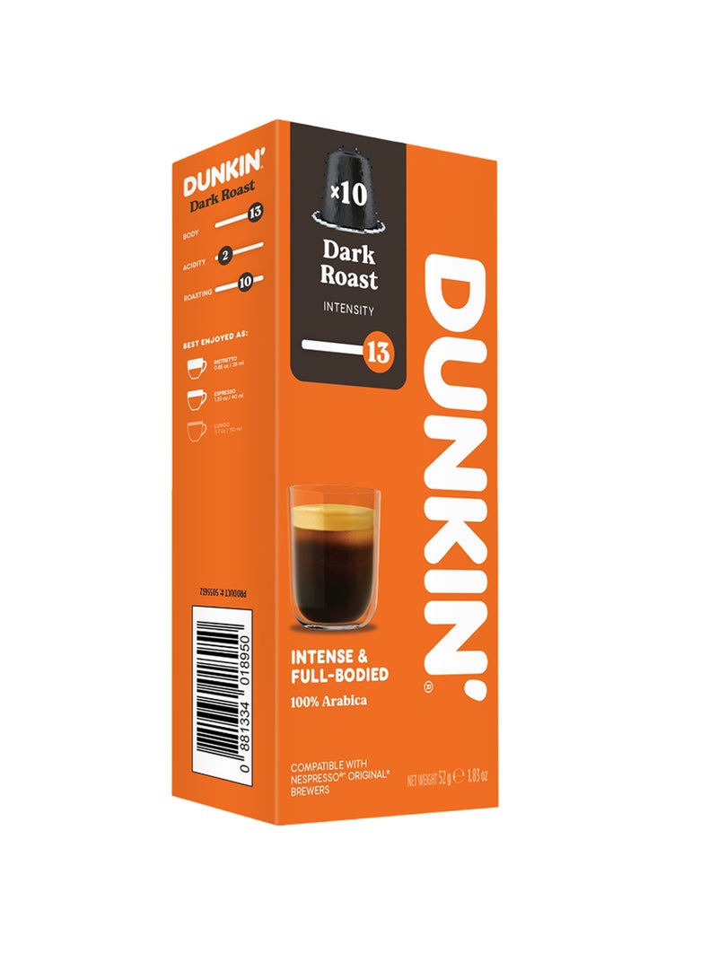 Dunkin Dark Roast Coffee Capsules - Image 2