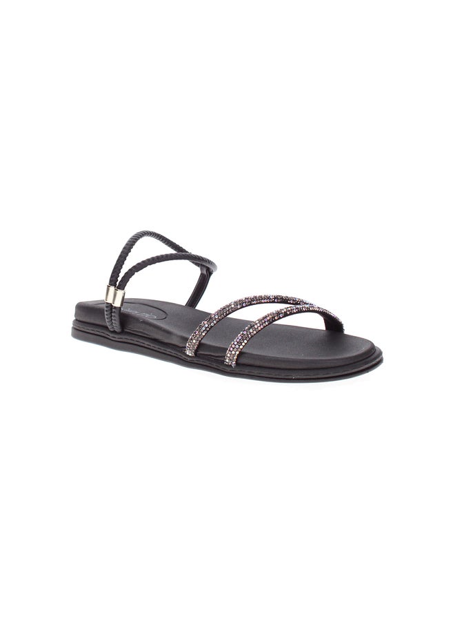 Beira Rio Embellished Flat Sandals - Image 5