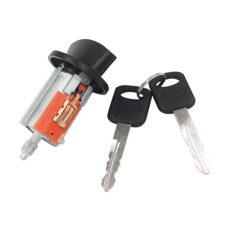 Dngbymx Ignition Switch Lock Cylinder Compatible with Ford 19962016 Lincoln 19962007 Mercury 19962007 Mazda 19982009 Replace OE 924724 - Image 3