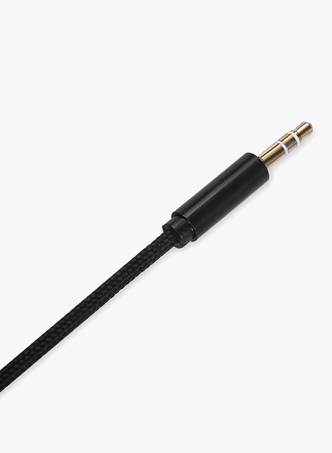 NIBEMINENT 3.5mm Male to Female Stereo Audio Cable Auxiliary Extension Black - Image 2