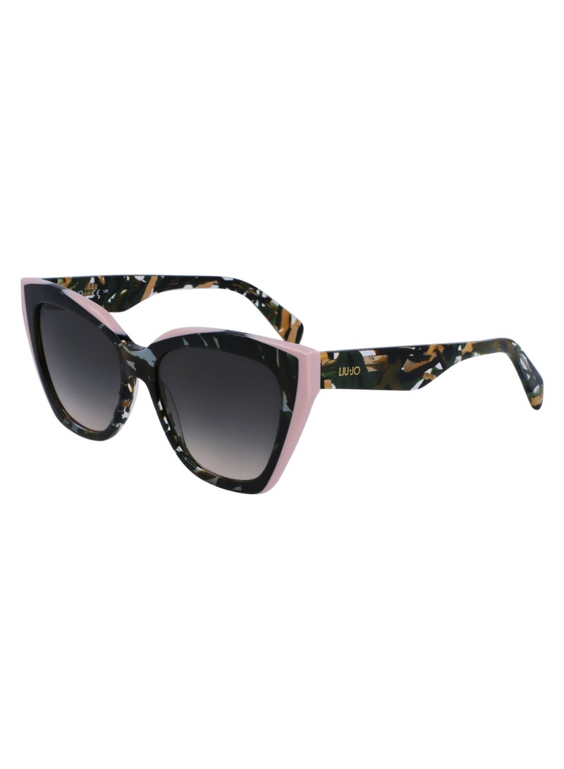 Liu Jo FULL RIM ACETATE ACETATE LIU JO SUNS LJ784S 5317 (008) BLACK/ROSE - Image 1