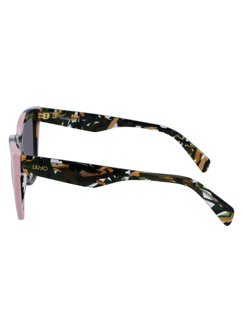 Liu Jo FULL RIM ACETATE ACETATE LIU JO SUNS LJ784S 5317 (008) BLACK/ROSE - Image 4