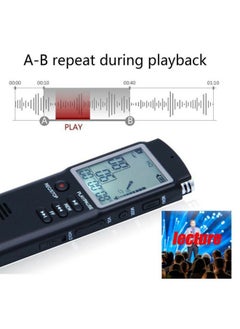 General Multifunctional voice recorder professional high-definition long-distance noise reduction digital voice recorder mp3 player  - Image 2