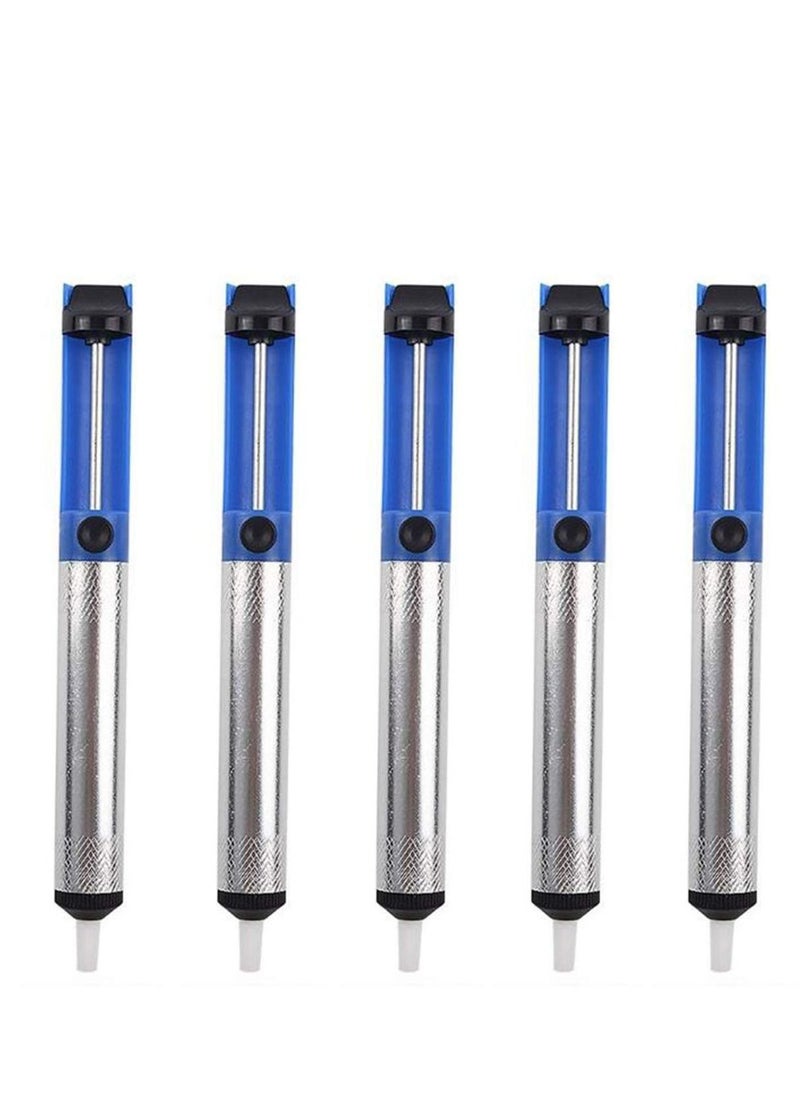 SYOSI - Solder Desoldering Pump Electric Soldering Iron Auxiliary Tool Manual Desoldering Suction Pump Vacuum Solder Removal Tool - Image 1