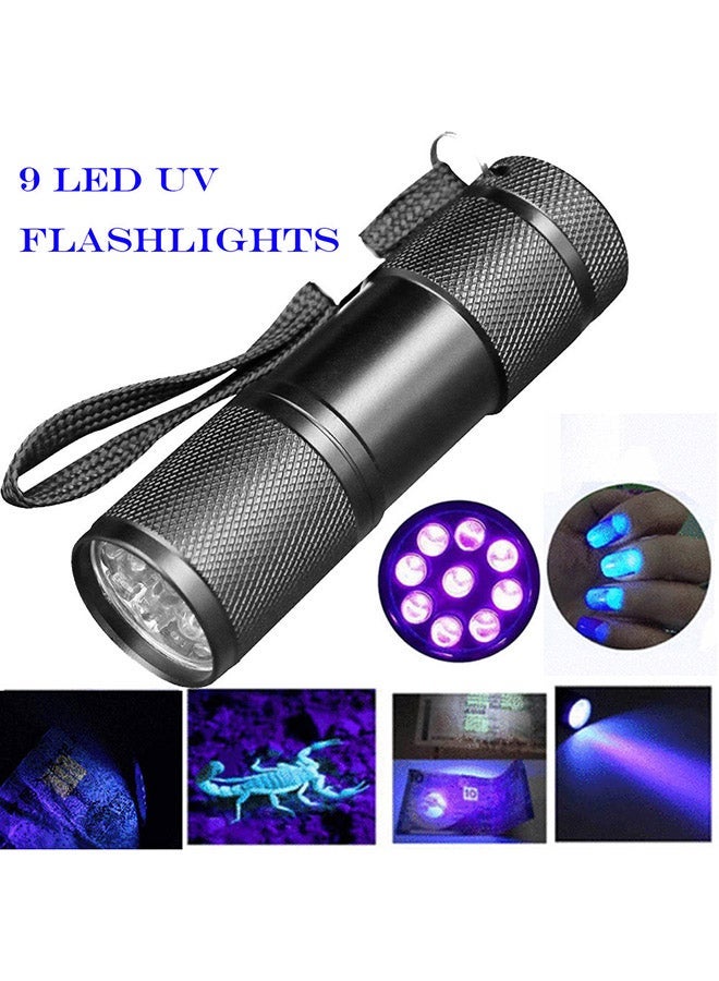 NIBEMINENT Ultra Violet Mini Flashlight Black - Image 3