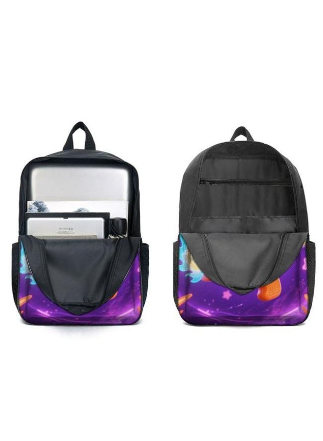 Bright Li Fire The trend is not the same! Cartoon bag three-piece set, to meet the wearing needs of students and teenagers (students, children, friends can be used for outings, mountain climbing, school, etc.) - 39 - Image 4