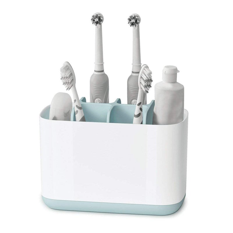 SCILLA Multipurpose Toothbrush Organizer Stand & Toothpaste Holder Caddy for Bathroom washbasin(Multicolor) - Image 2