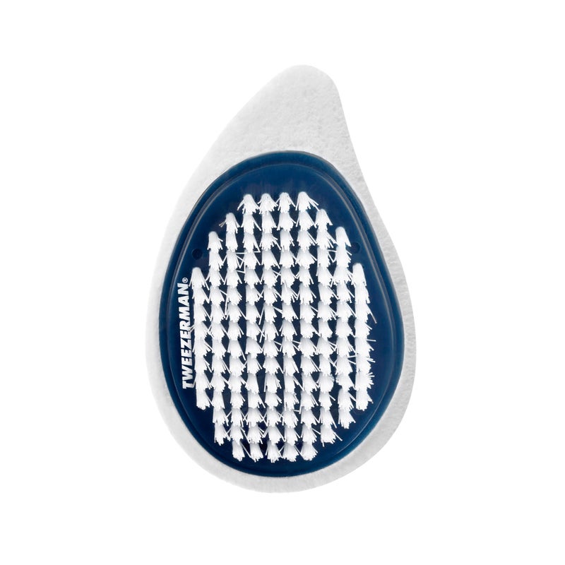 Tweezerman Exclusive Dual Surface Nail Brush & Callus Combo, Evening Blue - Image 2