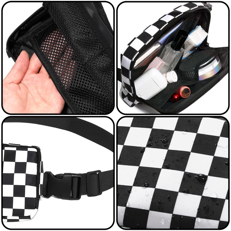 Amazerbst Belt Bag, Fanny Pack, Everywhere Belt Bag,40 Inch Adjustable Strap,for Women and Men,Waterproof - Image 2