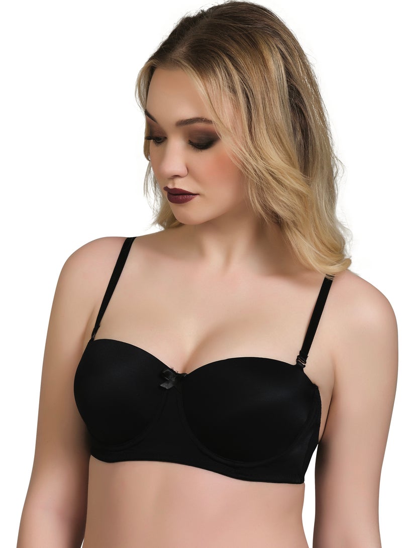 Vienna Lingerie Vienna Elite 58 P - Women's Padded Push-Up Half Cup Bra - Image 5