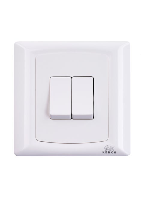 Kemco 2 Gang 1 Way Switch