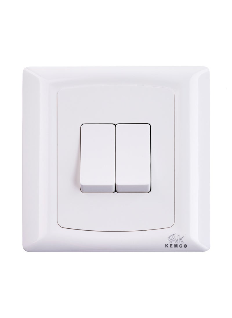 AK KEMCO Kemco 2 Gang 1 Way Switch  - Image 1