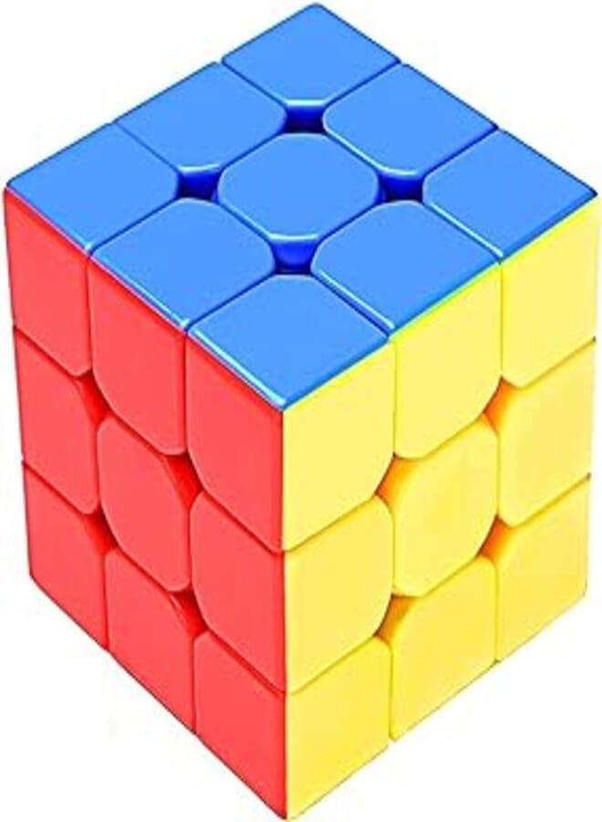 Storio cubes 3x3 high speed sticker less magic puzzle cube game toy