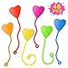 Genuvi Valentines Sticky Hands Bulk 48PCS Valentines Day Gifts for Kids Classroom Prizes Valentines Party Favors for Kids Stretchy Heart Sticky Hand Toy Valentines Day Goodie Bag Stuffers Kid Party Supplies - Image 2