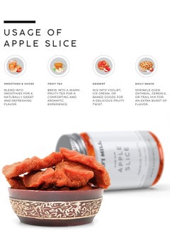 Awafi Mill AWAFI MILL Dried Apple Slices - Naturally Sweet - Crispy and Delicious Fruit Slices for Snacking & Culinary Use  - Image 3