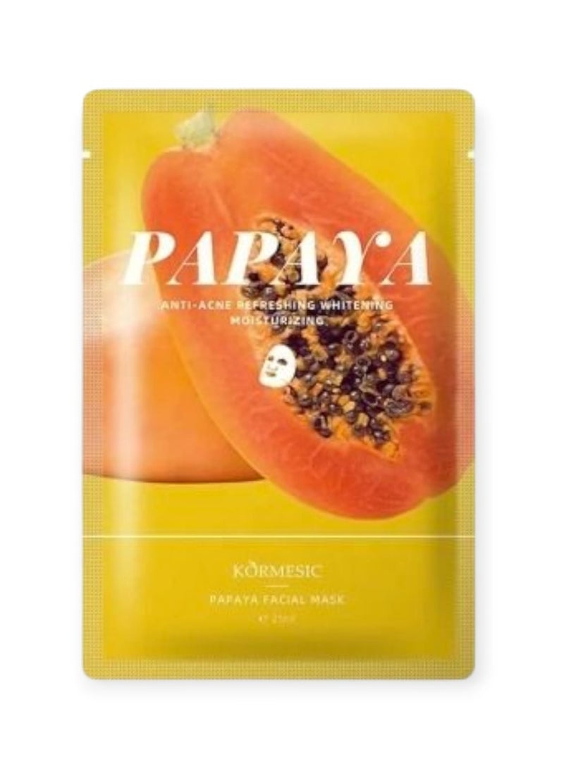 Kormesic قناع البابايا للوجه / قناع مرطب ضد بقع التصبغ 25ml