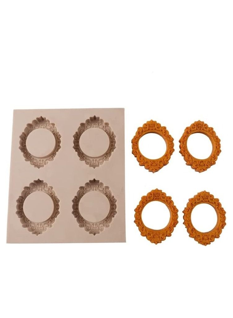 EID MOULD wiith Frame Mould Eid Silicone Mold Occasions Silicone Mold Chocolate Resin Mold - Image 3